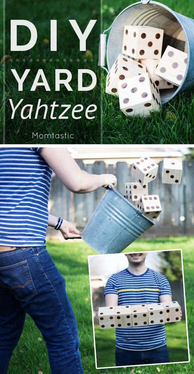 Giant Dice Outdoor Gaming