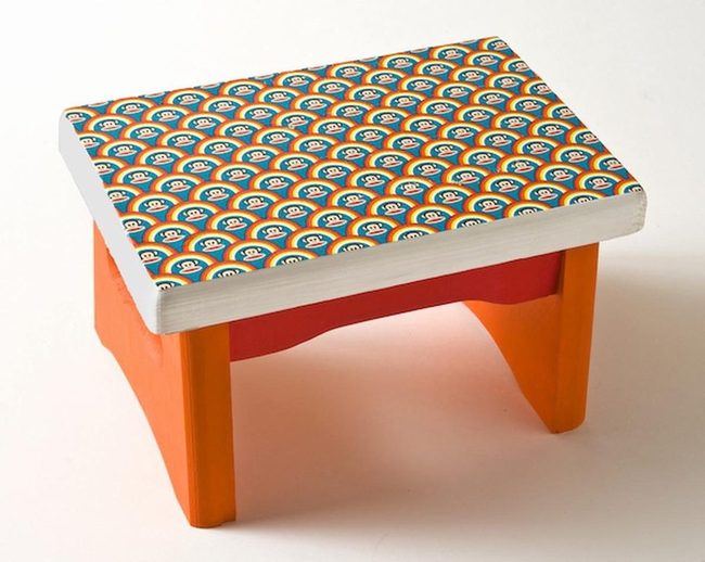 Orange-Legged Rainbow Stool