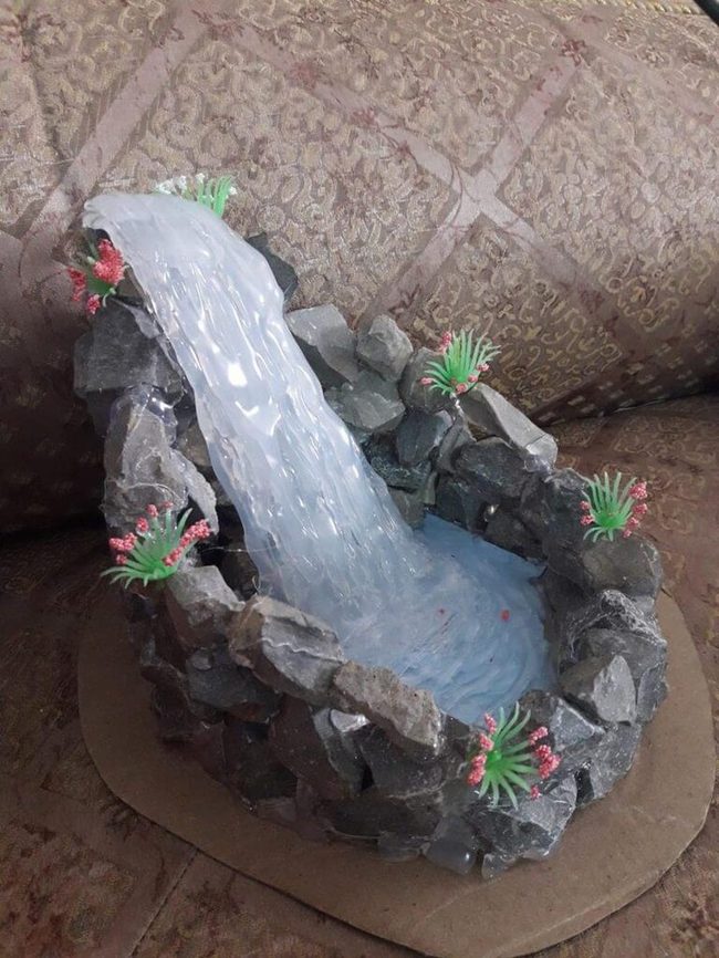 Cascading Water Garden Oasis