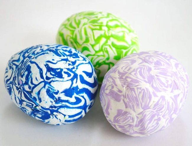 Iridescent Swirled Egg Masterpieces