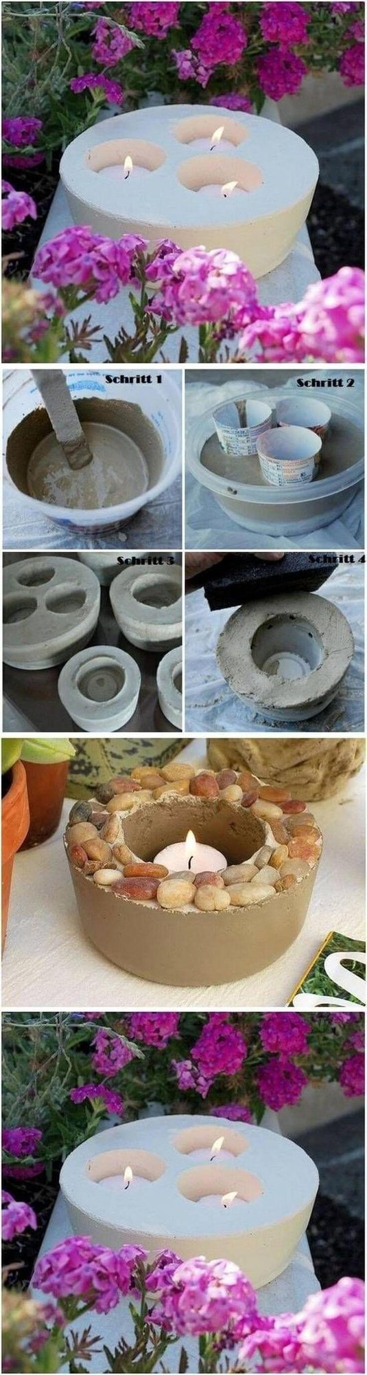 Concrete Glow Outdoor Lights
