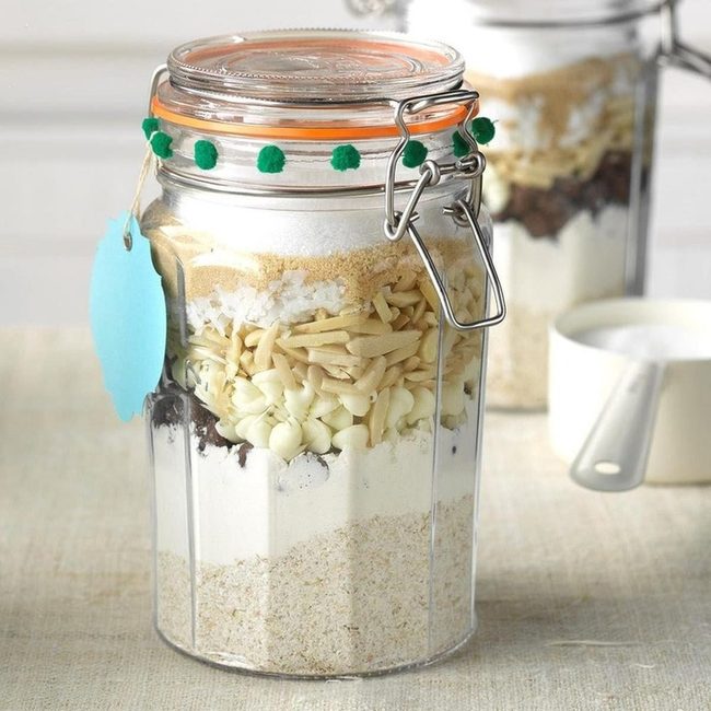 Colorful Layered Gift Jars