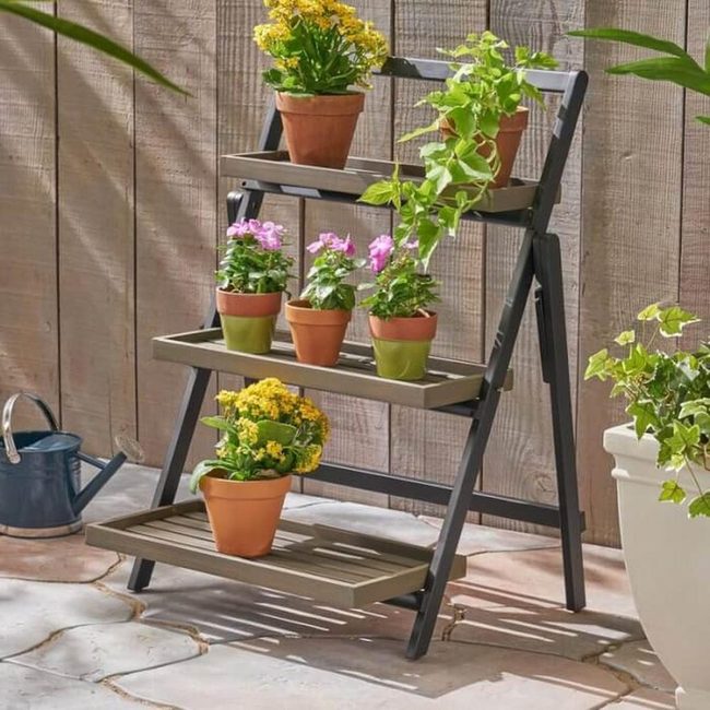 Stacked Pots, Living Walls