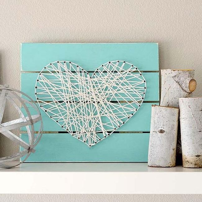 Quick Heart String Art Kit
