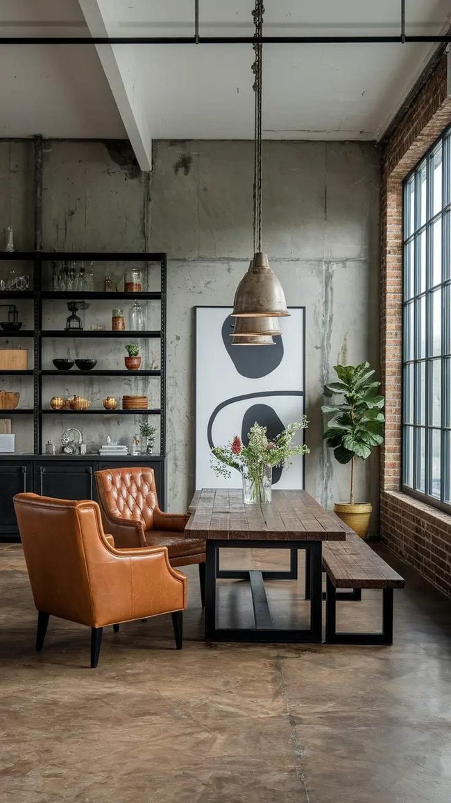 Gray Concrete Floors Industrial Edge