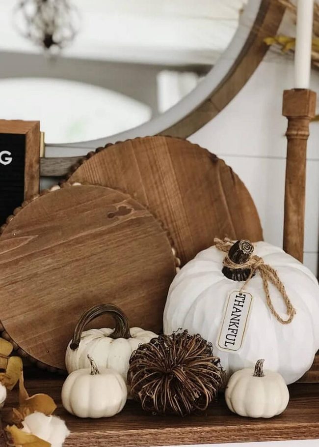 Wooden Circles Fall Refresh