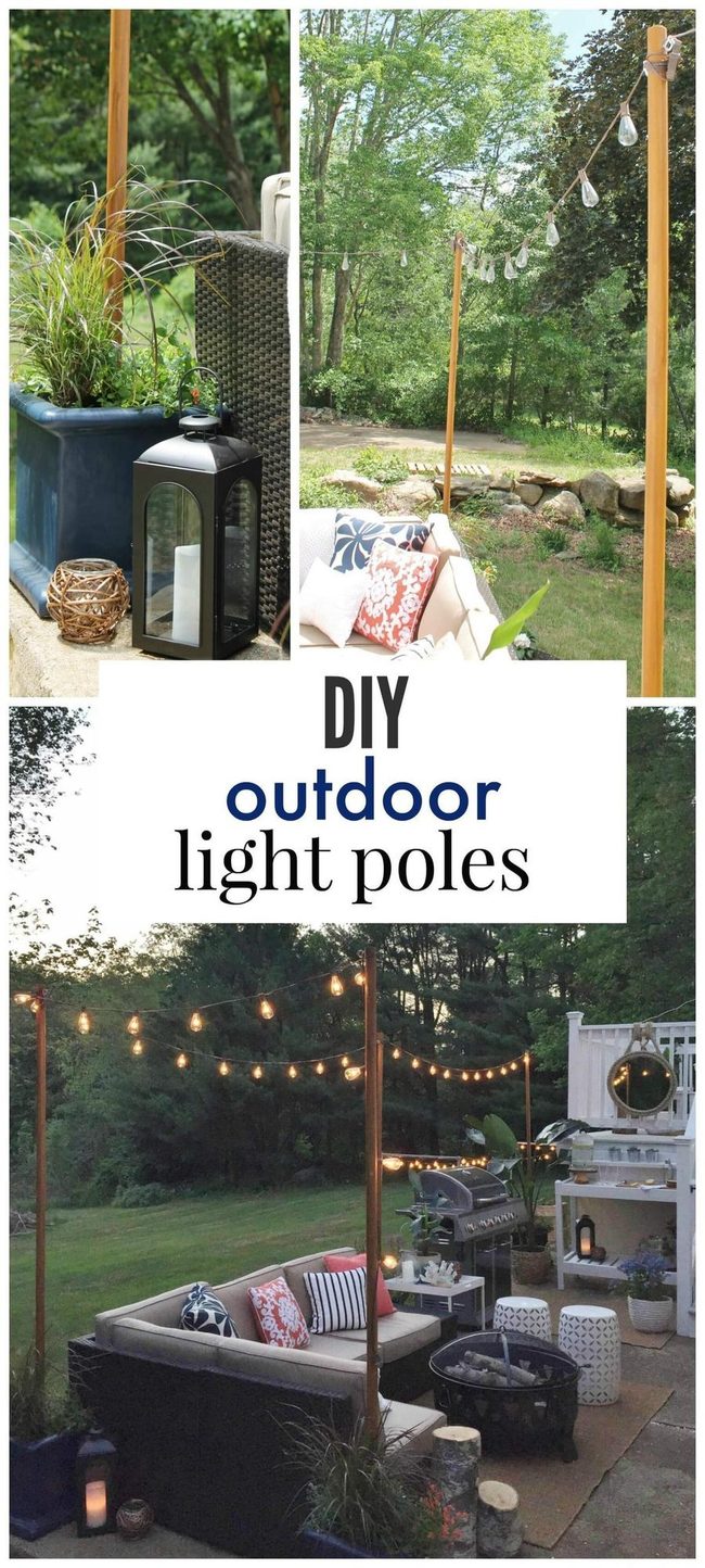 Planters As Nighttime Light Fixtures