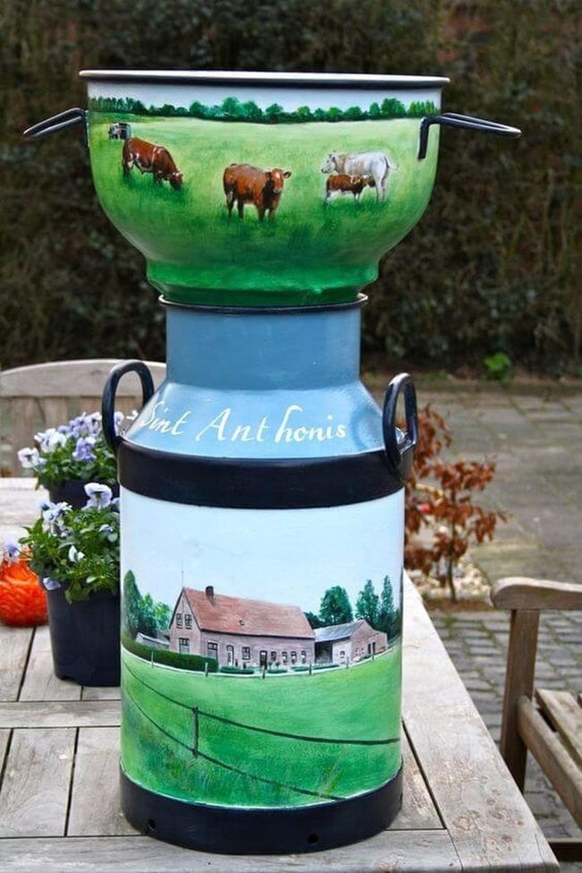 Cow Bowl Dutch Milk Jug