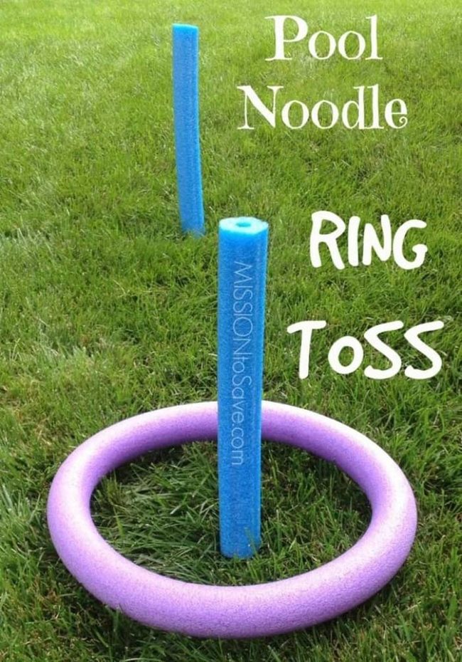 Colorful Foam Ring Toss Game