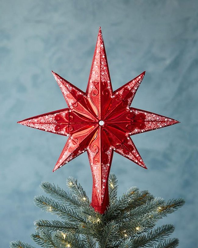 Golden Star Tree Topper
