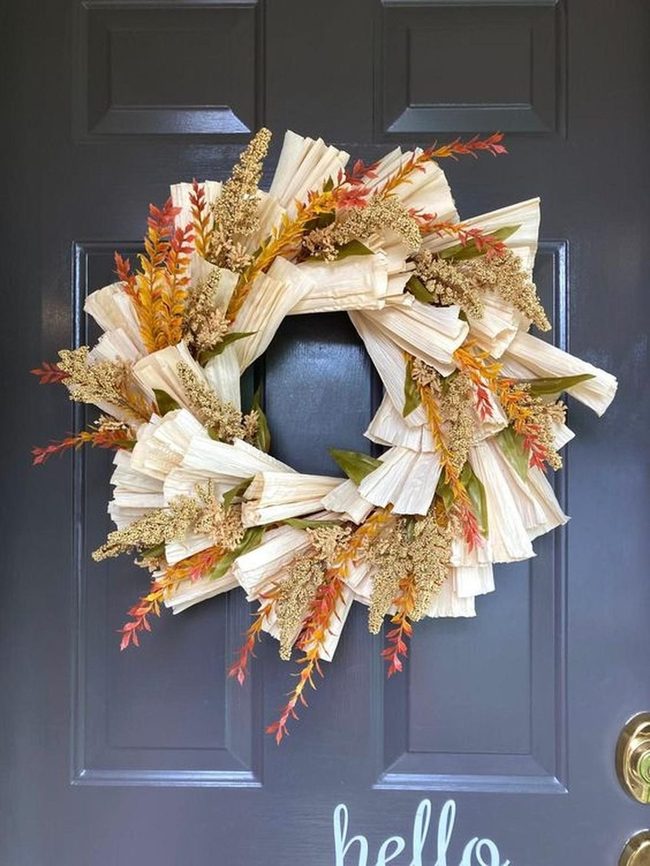 Cream Fan Leaves, Autumn Warmth
