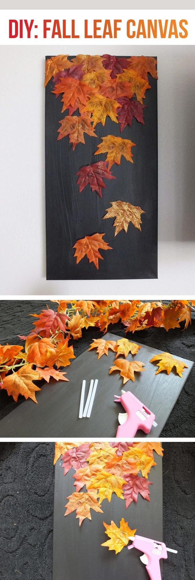 Blazing Autumn Leaves Wall