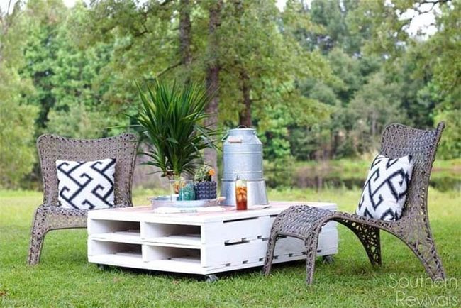 Reclaimed Wood Counter Tables For Gardens