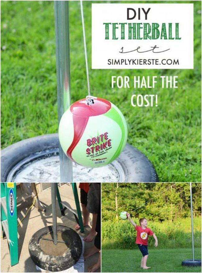 Diy Backyard Tetherball