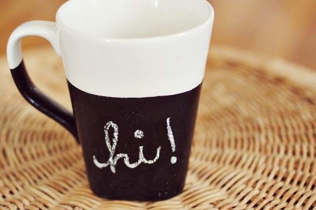 Black And White Hi Mugs