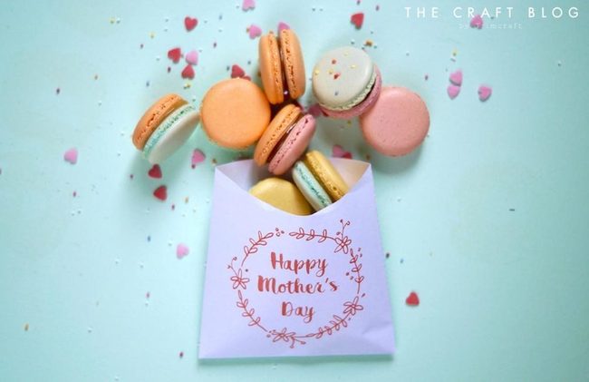 Colorful Macarons, Pastel Blue Romance