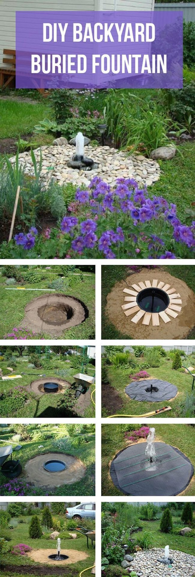 Hidden River Stone Fountains