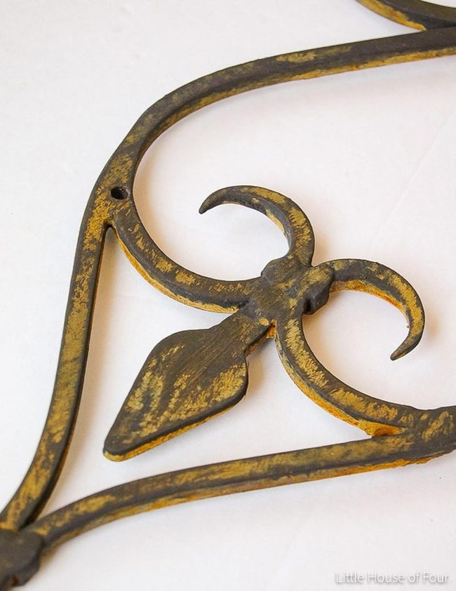 Iron Gates With Golden Rust