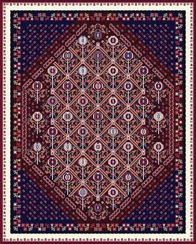 Moroccan Rug Wall Statement