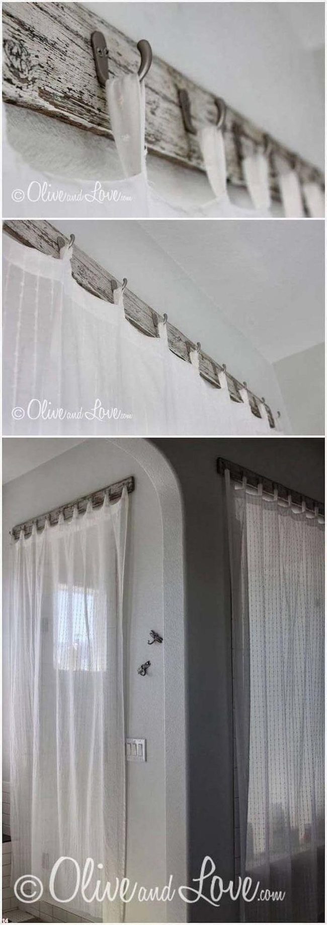 Reclaimed Wood Slat Window