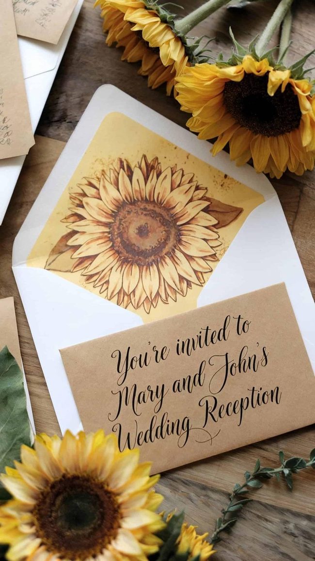 Yellow Petals Summer Wedding