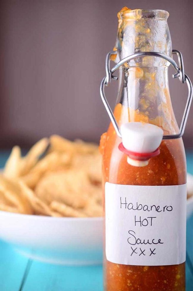 Homemade Habanero Heat In Jars