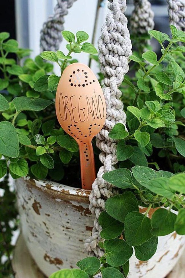 Terracotta Spoon Plant Labels
