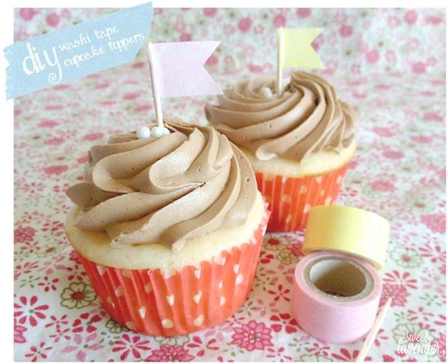 Creamy Frosted Cupcakes Pearl Sprinkles