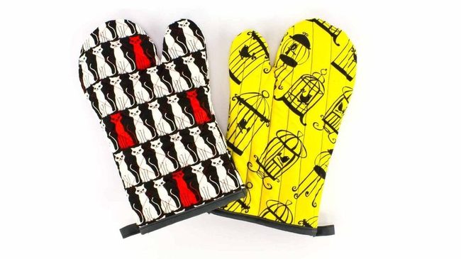 Black Birdcages On Sunny Yellow