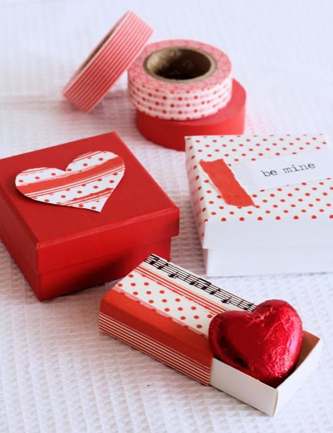 Red Foil Heart Chocolates