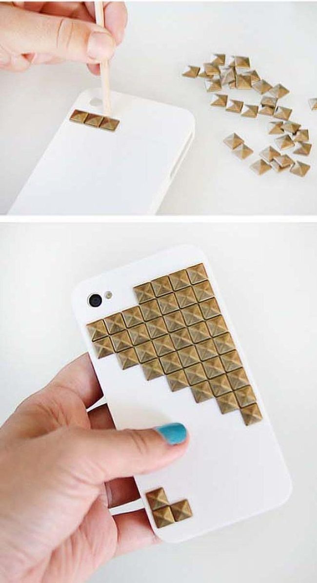 Shiny Studs Phone Statement