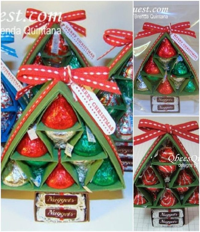 Chocolate Kiss Christmas Tree