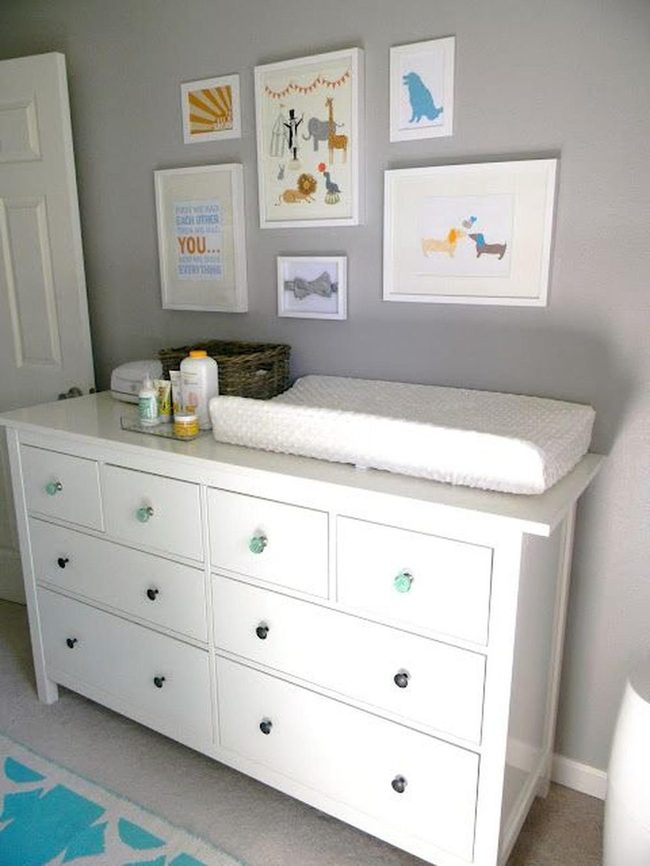 Soft Gray Nursery, Natural Light