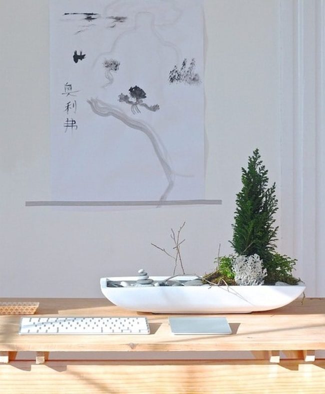 Miniature Rock Gardens For Desk Peace