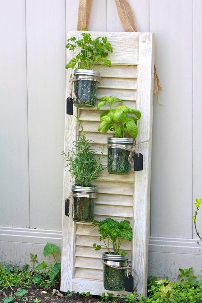 Weathered Wood Garden Screens