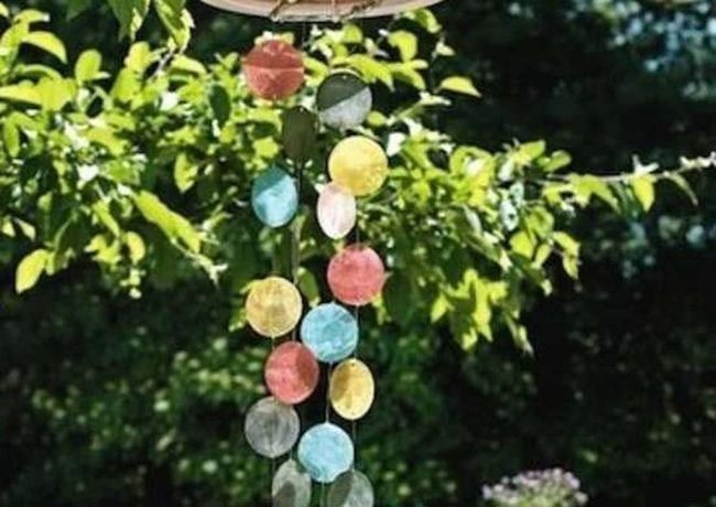 Pearlescent Shell Chimes Ocean Sound