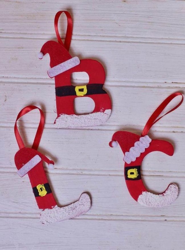 Fluffy Fur Letter Tags
