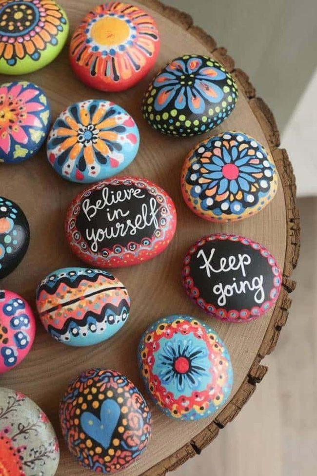 Colorful Stones, Spreading Joy