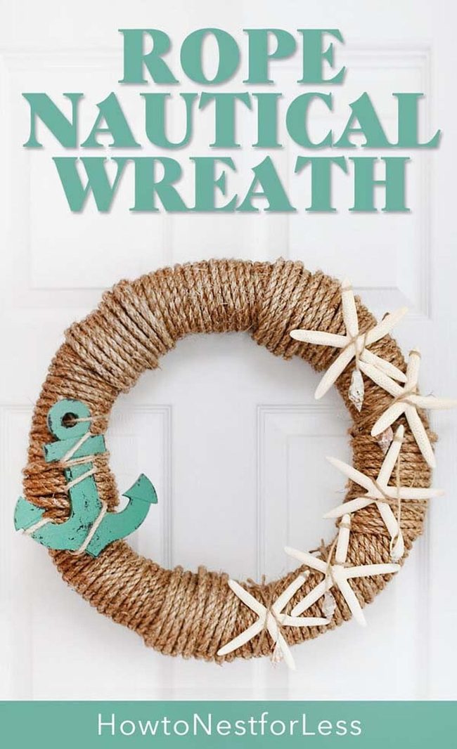 Twisted Rope Shells Welcome