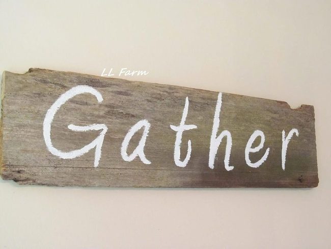 Natural Wood Kitchen Gathering