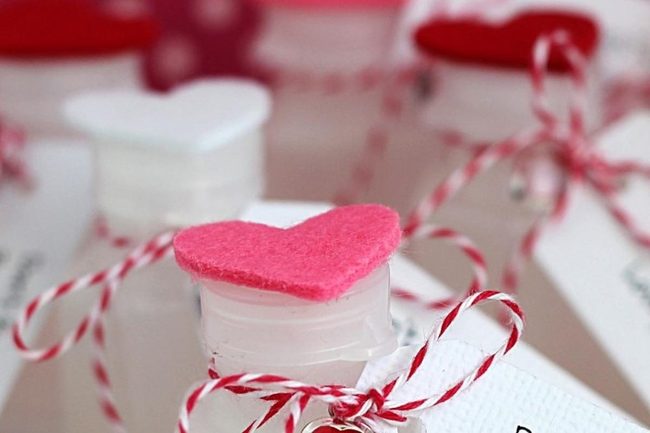 Red Heart Mason Jar Gifts