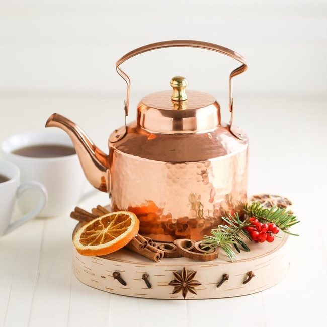 Hammered Copper Kitchen Gathering