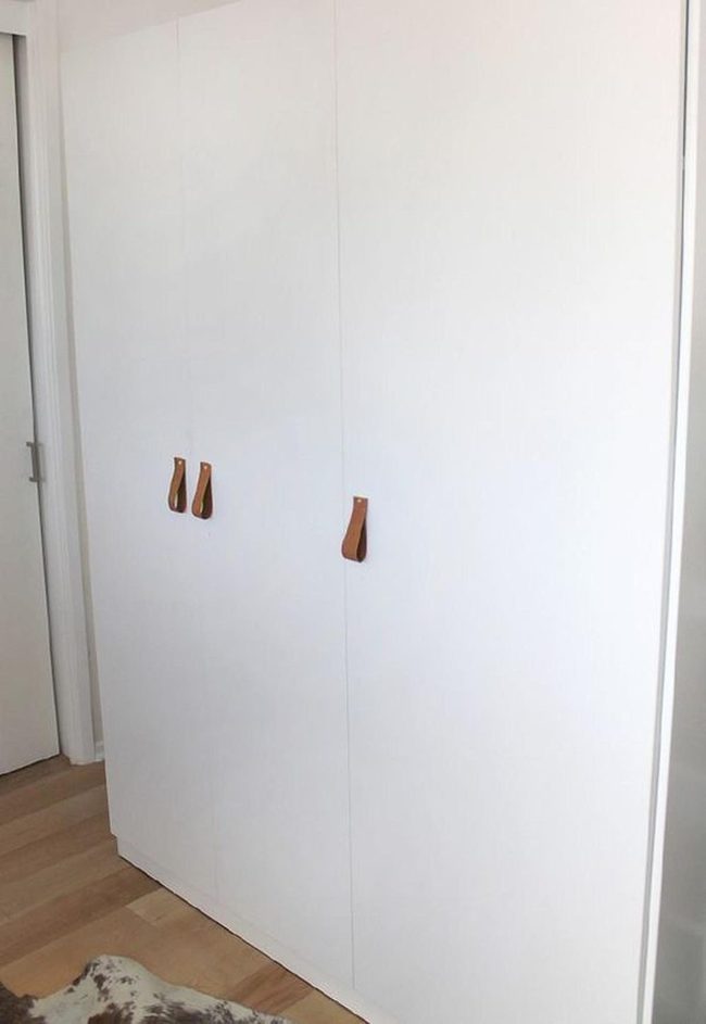 White Leather Handles, Natural Warmth