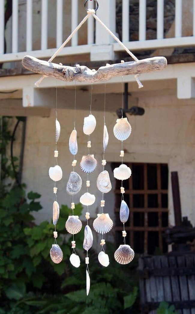 Hanging Seashells Coastal Soundscape