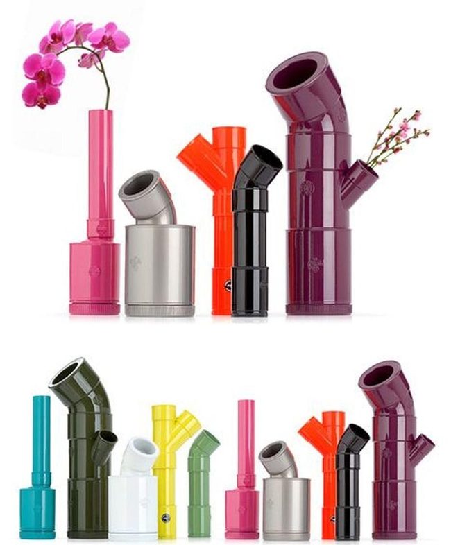 Painted Pvc Pipe Vases