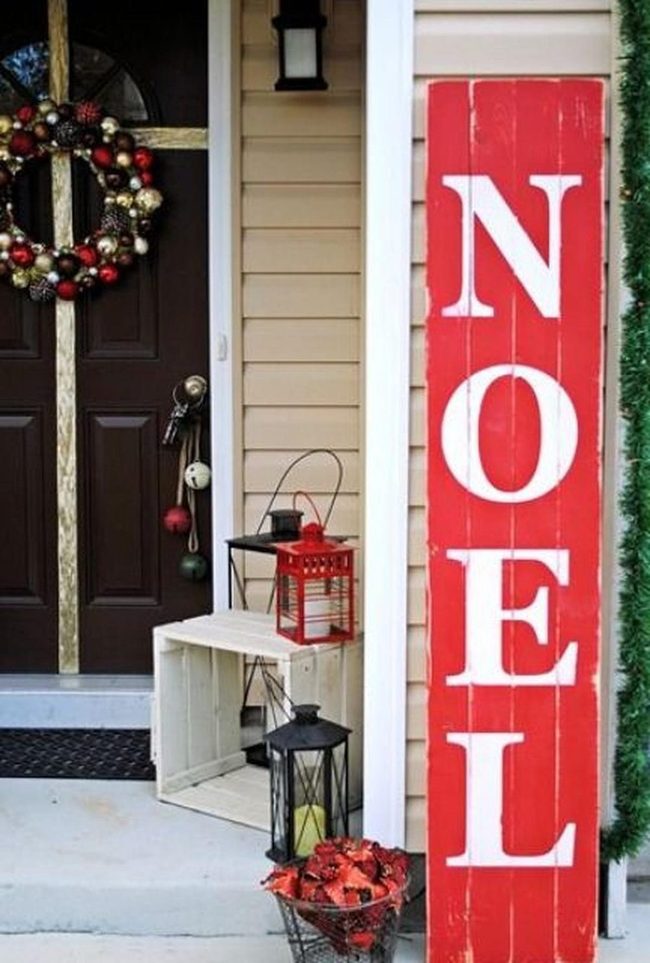 Red And Gold Entryway Statement