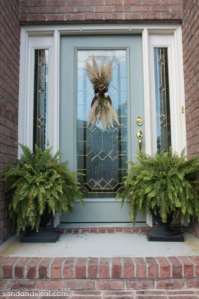 Pampas Plumes Dried Botanical Wreath