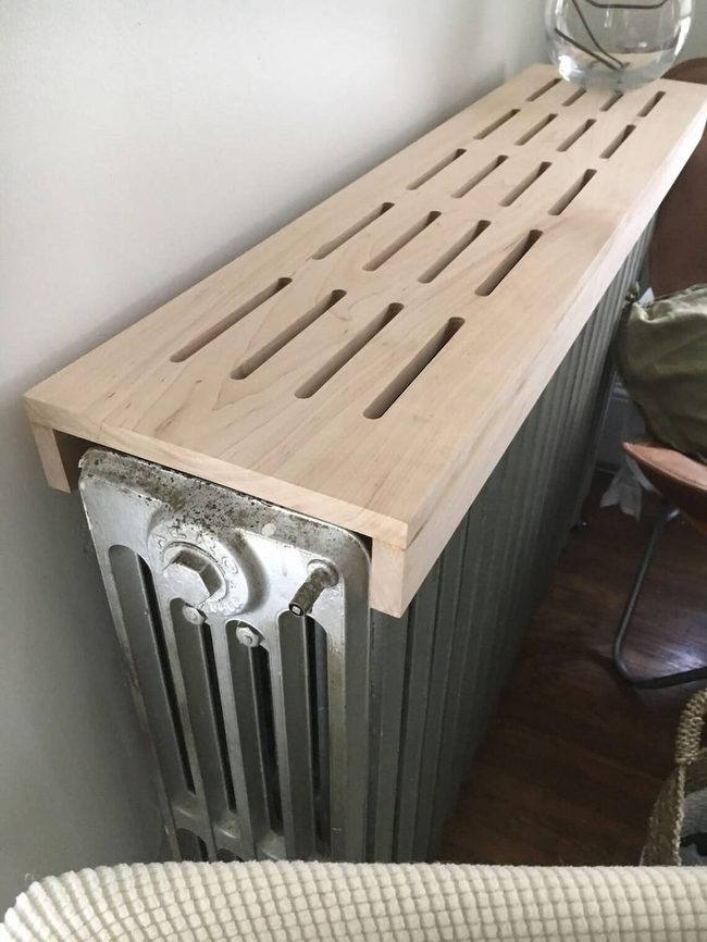 Natural Oak Radiator Covers