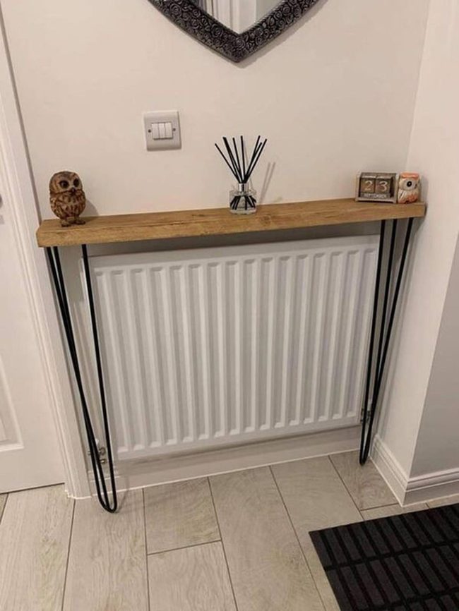 Reclaimed Wood Radiator Covers