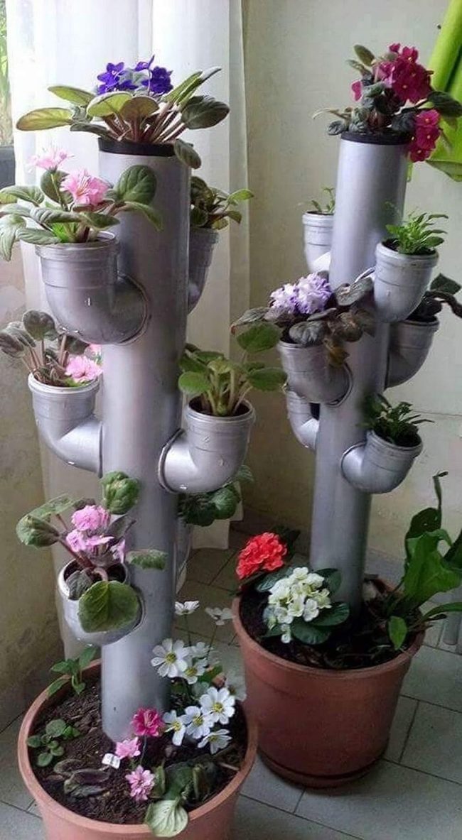 Cascading Blooms Metal Framework